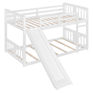 Bunk Bed With Convertible Ladder And Slide by Couch.com