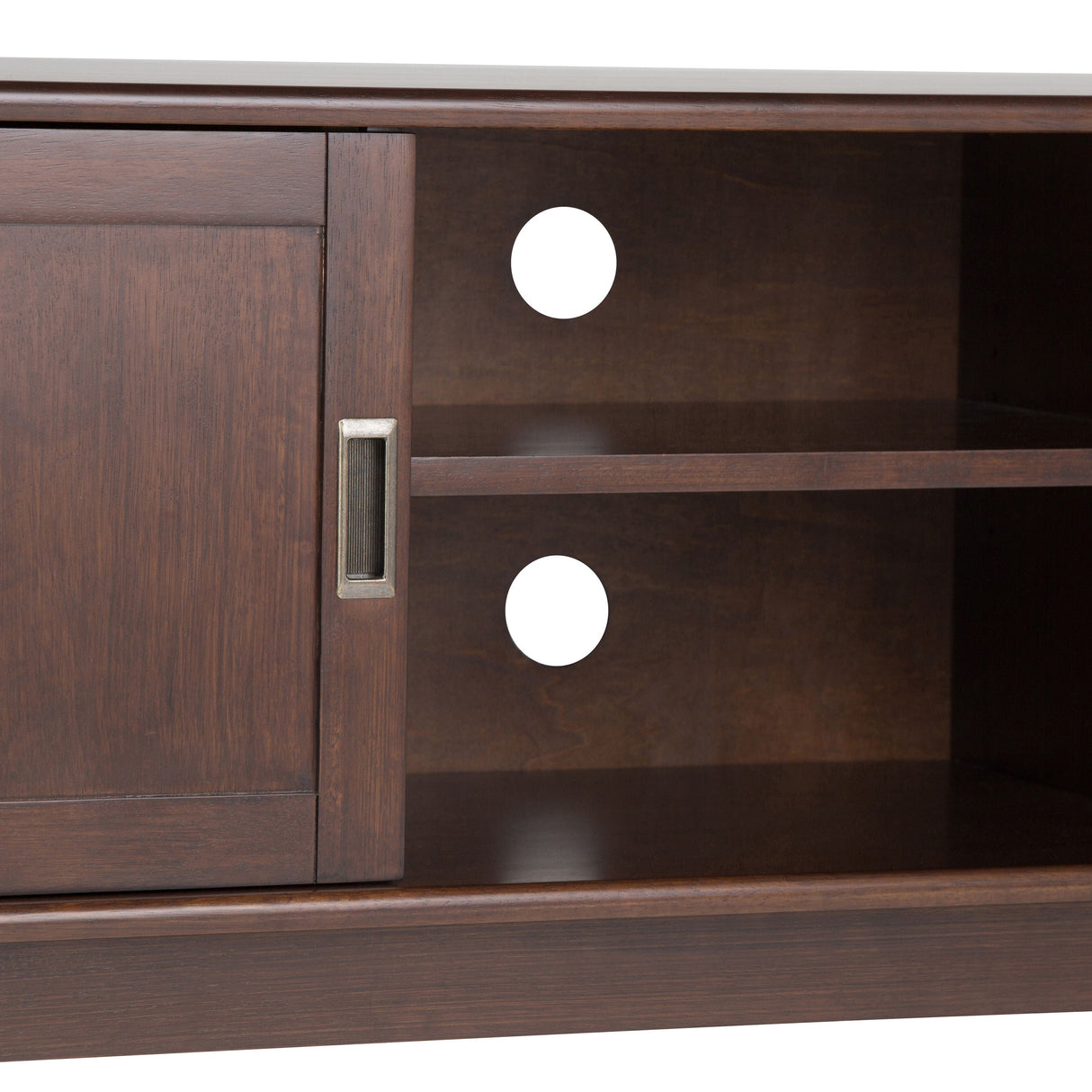 Draper - Handcrafted Mid Century Low TV Media Stand by Couch.com