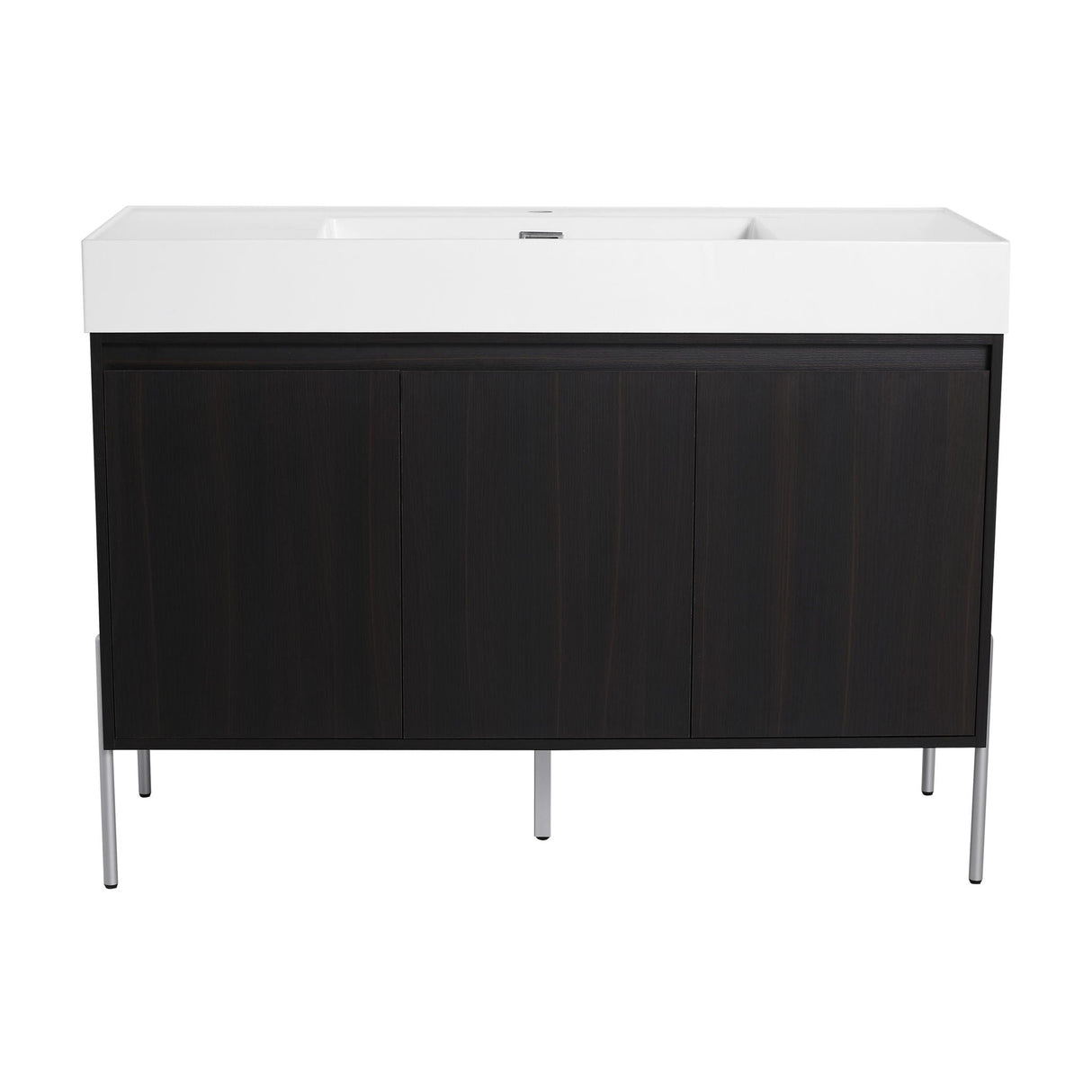 Freestanding Bathroom Vanity With Resin Sink And Storage Cabinet by Couch.com