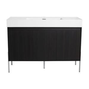 Freestanding Bathroom Vanity With Resin Sink And Storage Cabinet by Couch.com