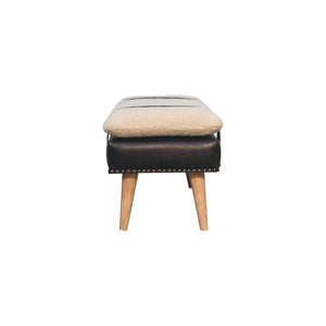 Buffalo - Hide Leather Bench by Couch.com
