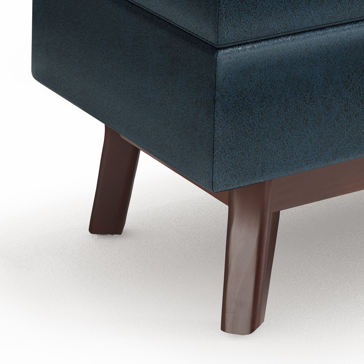 Owen - Upholstered Rectangular Storage Ottoman by Couch.com