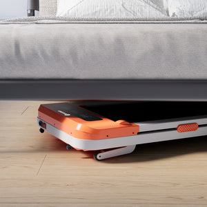 DeerRun Z10 12% Auto Incline Smart Walking Pad Treadmill with remote control-Orange