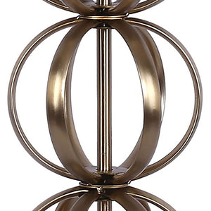 Linx - Contemporary Table Lamp (Set of 2) - Gold / White by Couch.com