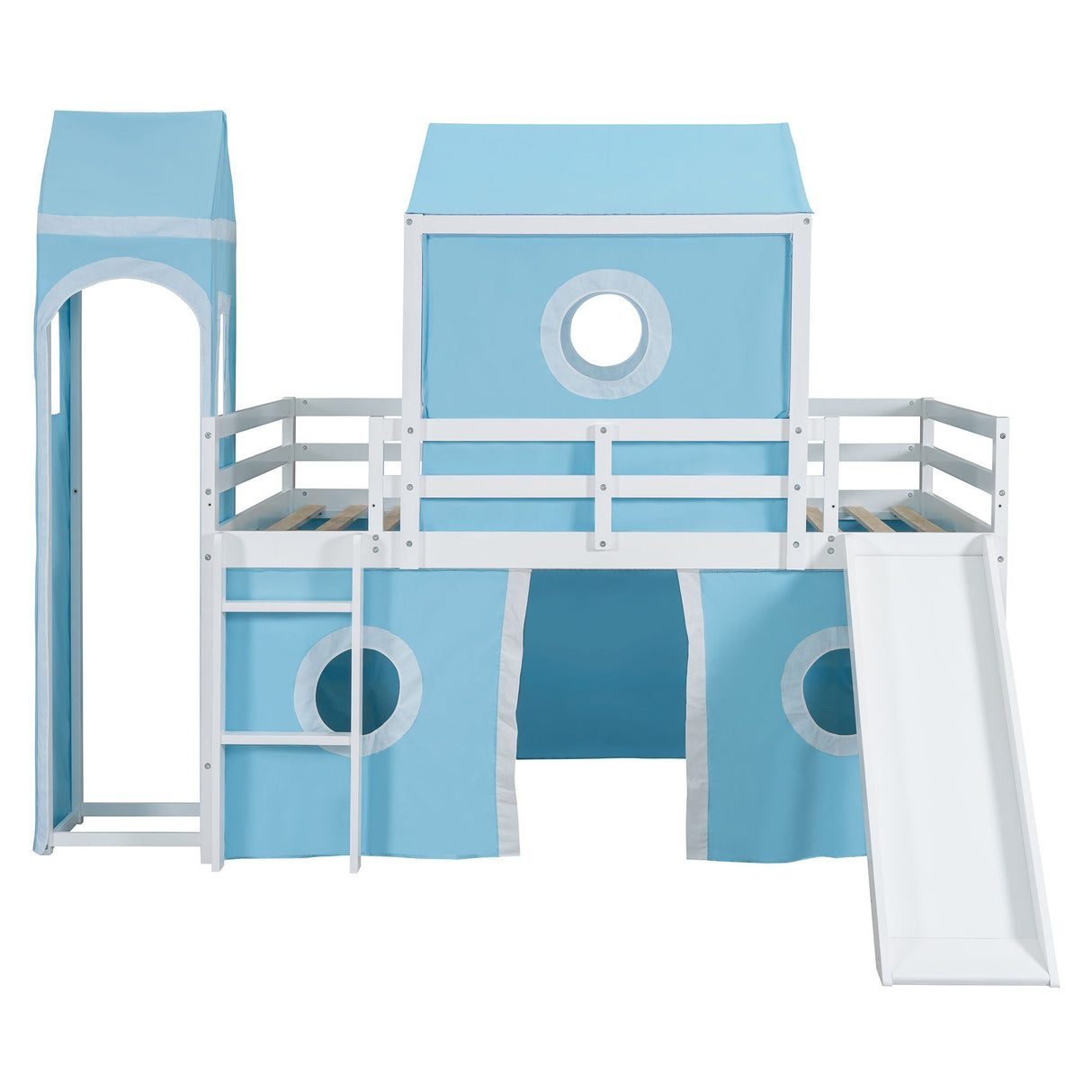 Loft Bed & Slide Tent And Tower by Couch.com