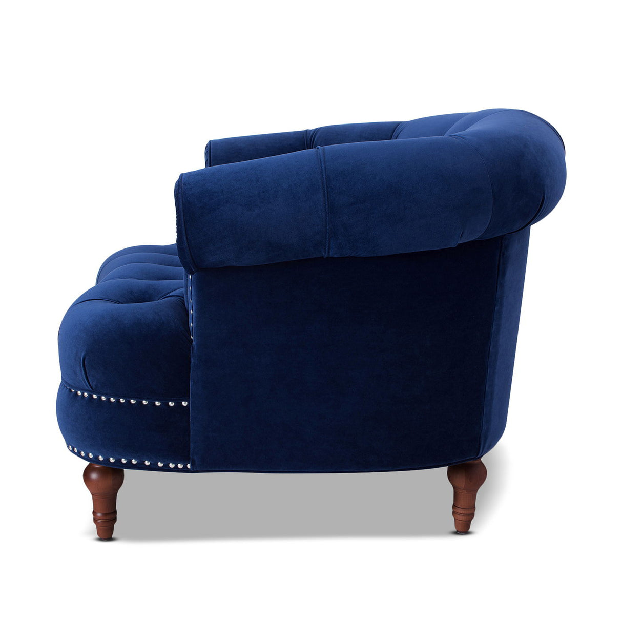 La Rosa - Victorian Tufted Upholstered Accent Chair by Couch.com