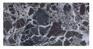 Landon - Coffee Table With Glass Marble Texture Top And Bent Wood Design by Couch.com