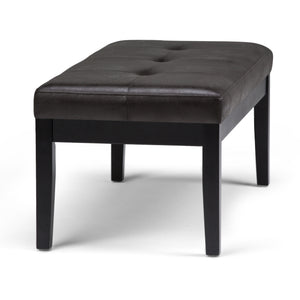 Lacey - Upholstered Tufted Ottoman Bench by Couch.com