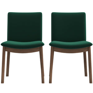 Laura - Mid-Century Modern Solid Wood Dining Chair (Set of 2) by Couch.com