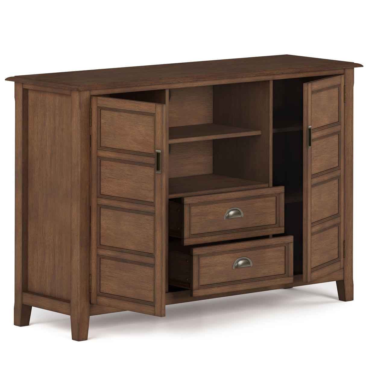 Burlington - Handcrafted Tall TV Media Stand by Couch.com