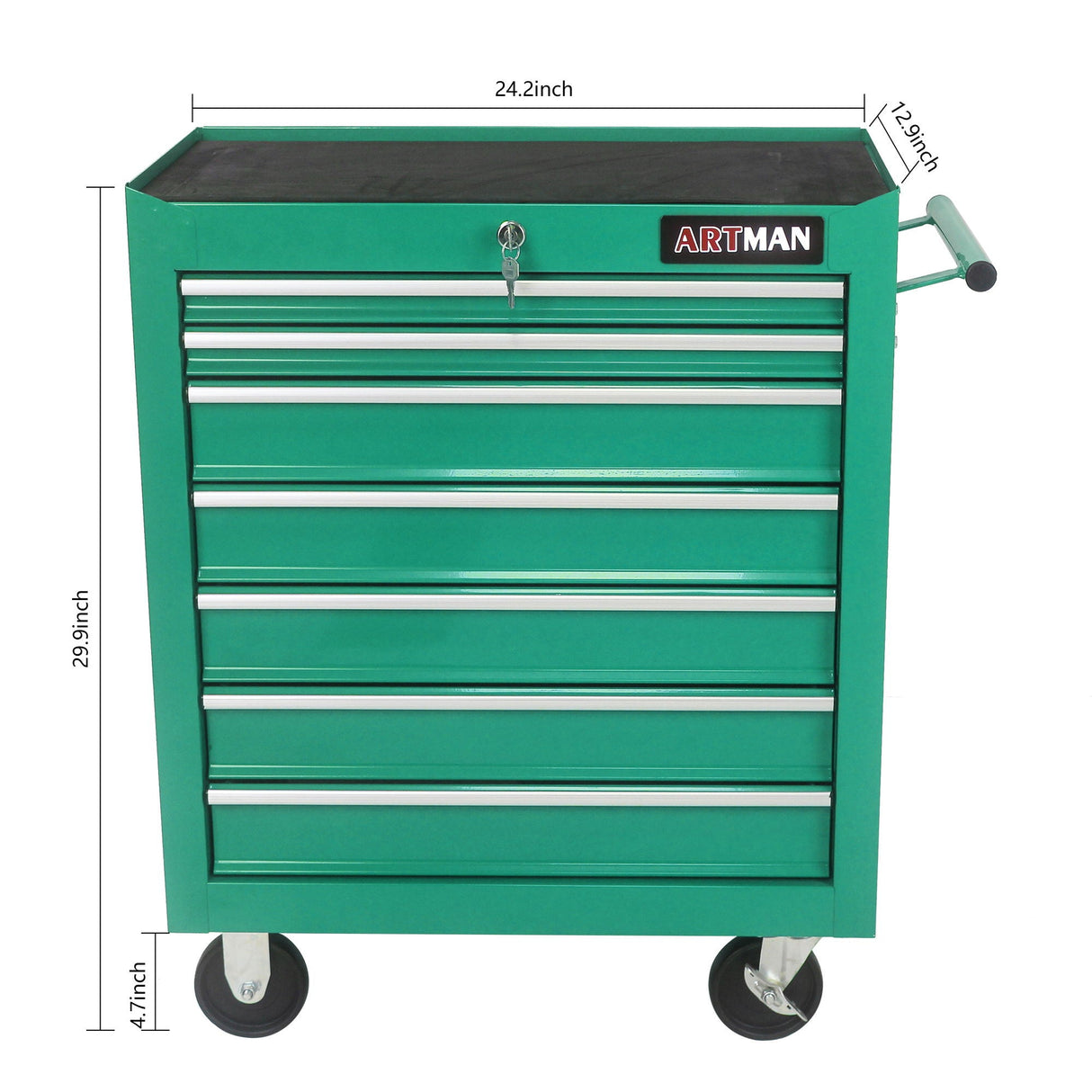 Multifunctional Tool Cart With Wheels And Drawers by Couch.com