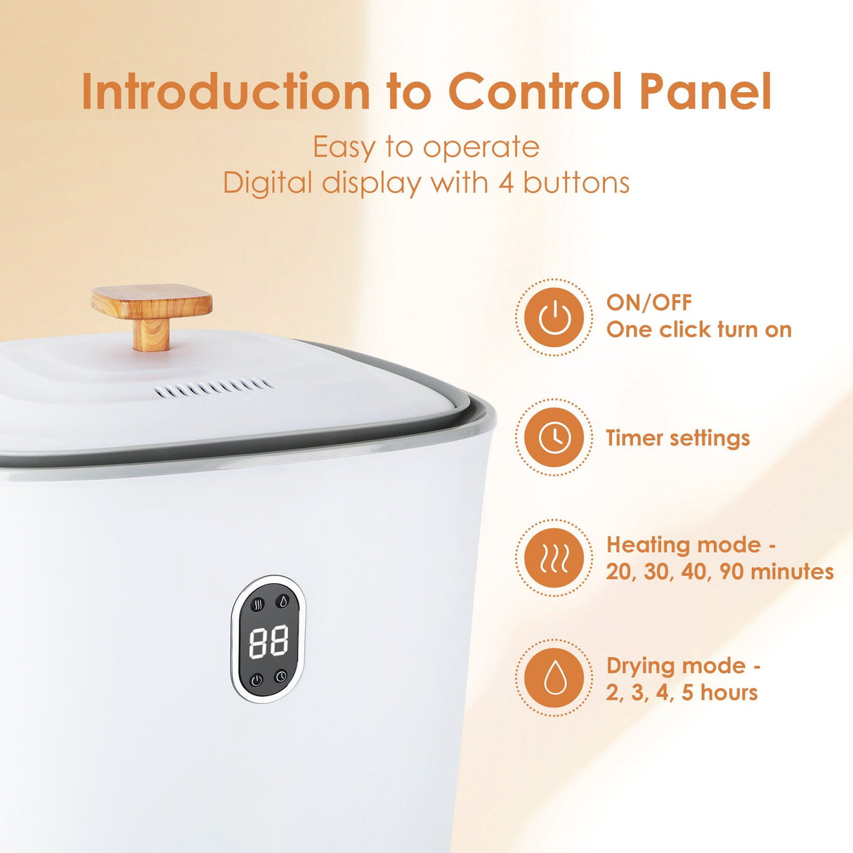 Extra Large Towel Warmers, Luxury Bucket Towel Warmers, Large Towel Warmers For The Bathroom - White by Couch.com