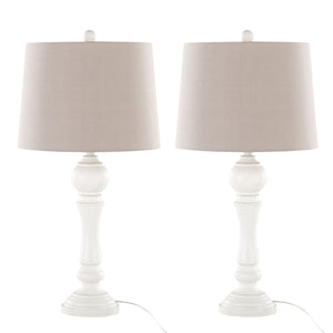 Winston - Farmhouse Poly Table Lamp (Set of 2) by Couch.com
