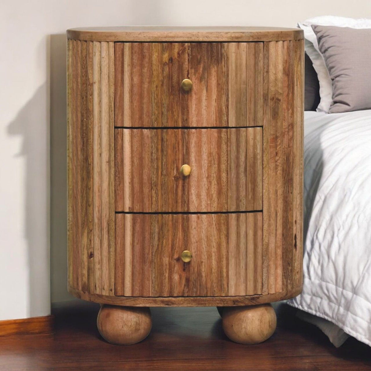 Soba - Ball Drawer Bedside Table by Couch.com