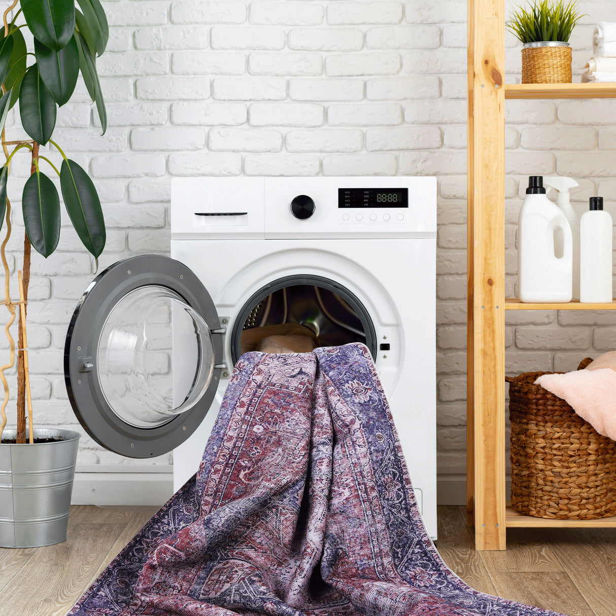 Maval - Runner Rug Washable by Couch.com