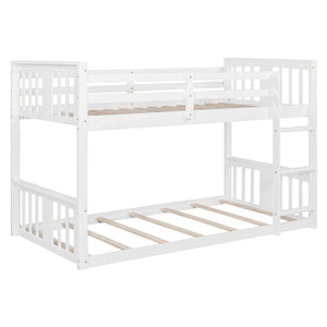 Solid Construction Bunk Bed & Ladder by Couch.com