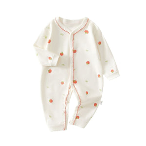 Pure Cotton Long-sleeve Baby Bodysuit