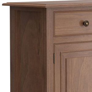 Connaught - Entryway Storage Cabinet - Medium Saddle Brown by Couch.com