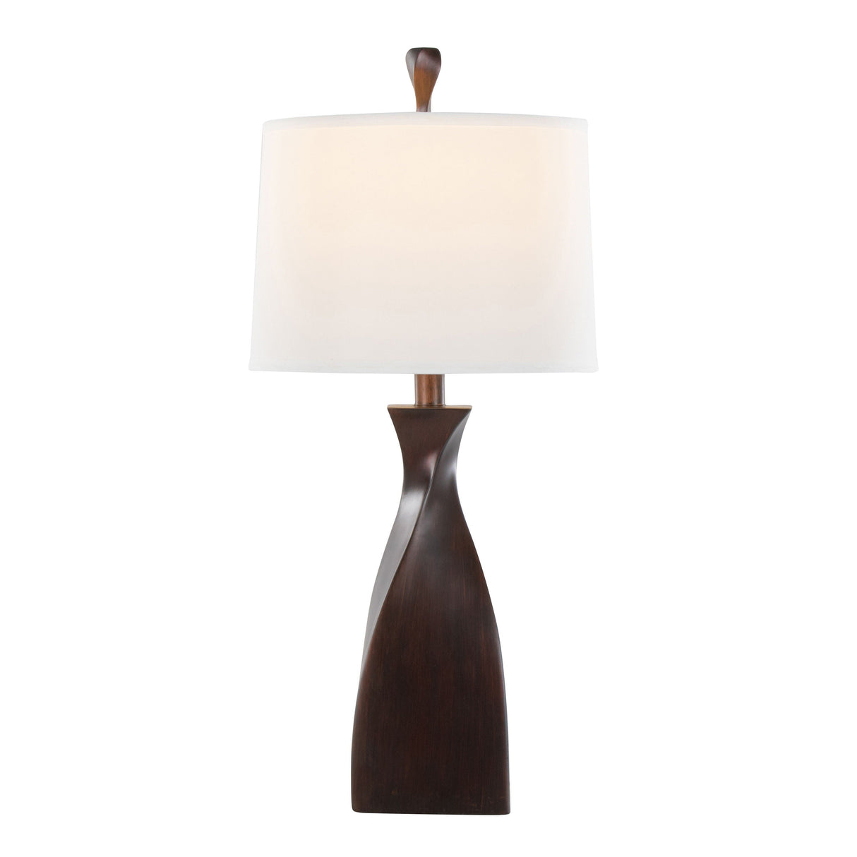 Curvo - Contemporary Polyresin Table Lamp (Set of 2) by Couch.com
