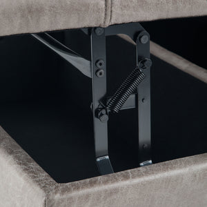 Harrison - Upholstered Coffee Table Storage Ottoman by Couch.com