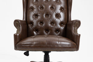 Executive Office Chair, High Back Reclining Comfortable Desk Chair With Smooth Glide Caster Wheels by Couch.com