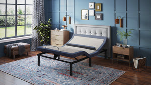 BT6500 Twin XL Adjustable Bed Base With Head/Foot Tilt and Lumbar Position Adjustment