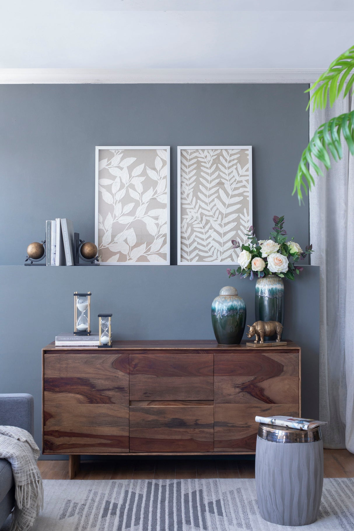 Shadow Box Wall Decor (Set of 2) - White by Couch.com