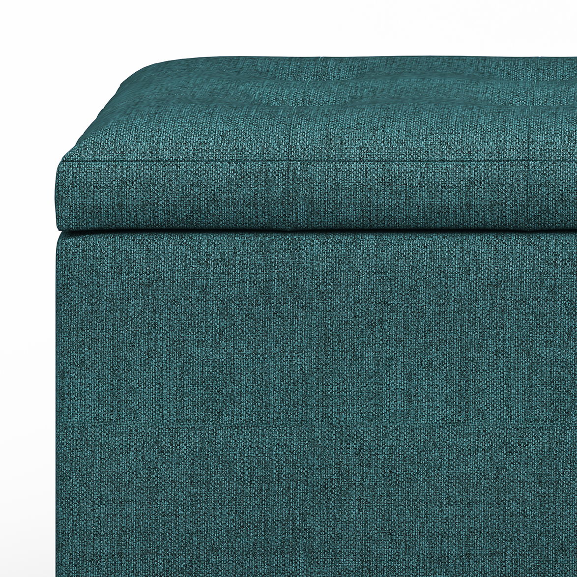Cosmopolitan - Upholstered Storage Ottoman by Couch.com