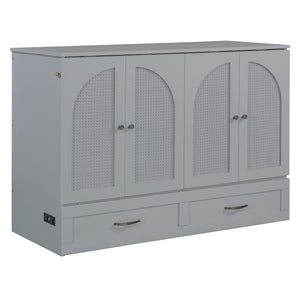 Murphy Bed With Large Drawers by Couch.com