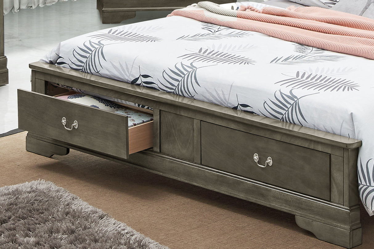 Louis Phillipe - Storage Bed by Couch.com