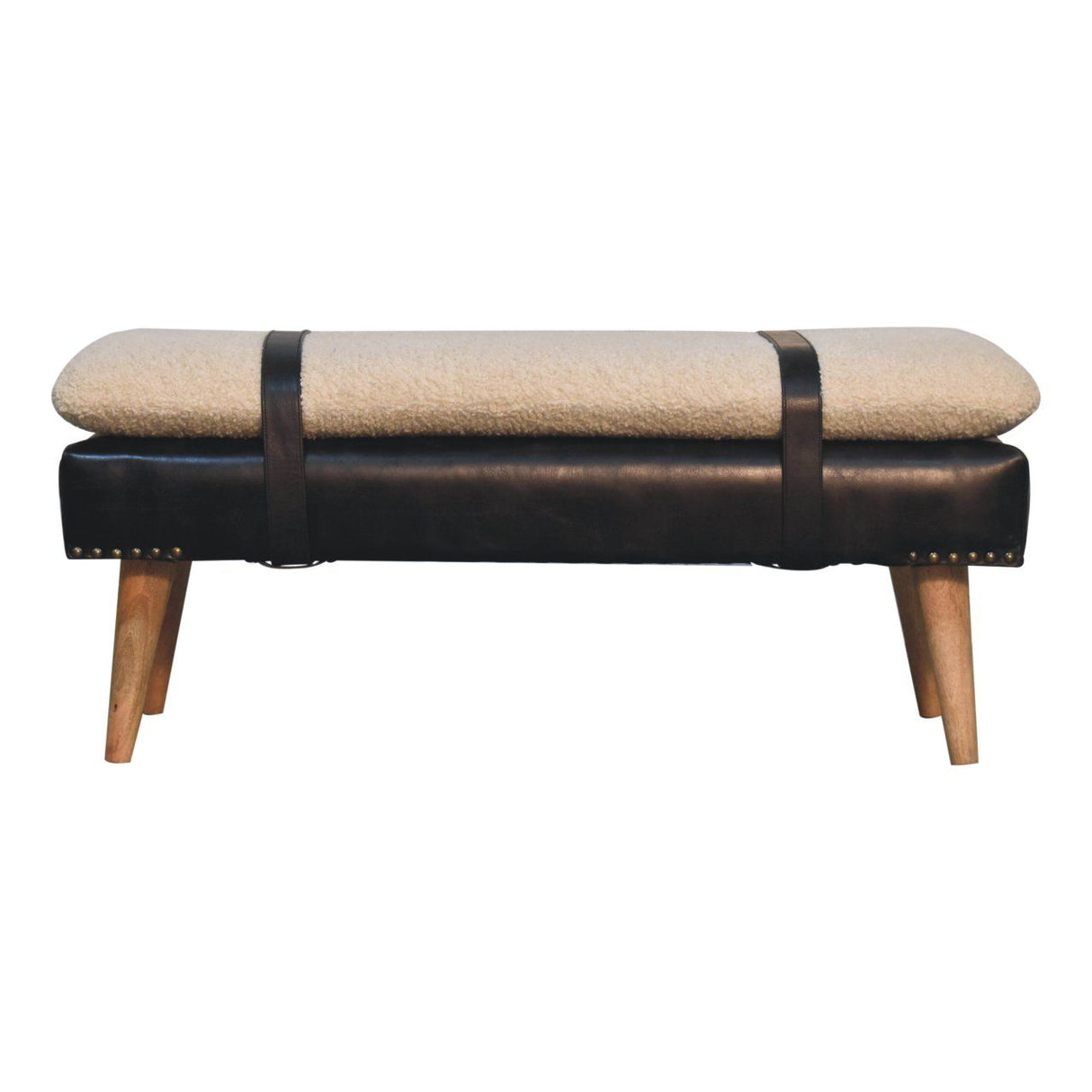 Buffalo - Hide Leather Bench by Couch.com