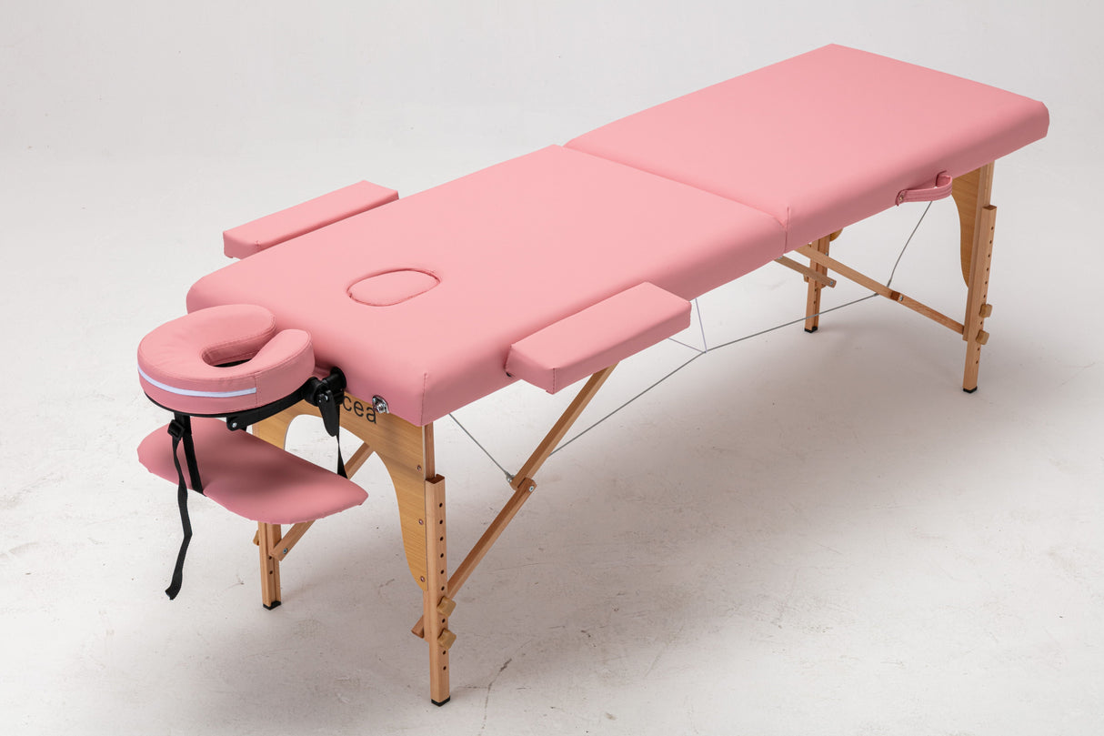 Portable Massage Table Bed With Carrying Case by Couch.com