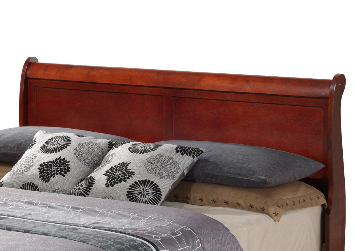 Sleigh Bed With Low Footboard by Couch.com