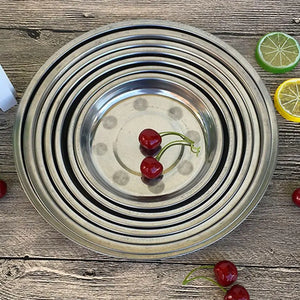 Stainless Steel Tableware Dinner Plate