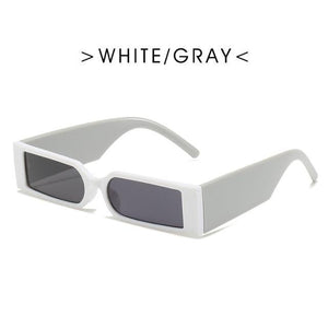90’s Fashion Narrow Rectangular Vintage Style Sunglasses For Women & Men New Retro Style Sun Glasses For Women New Eyeglasses In Different Shades Eyewear