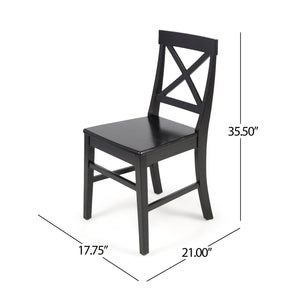 Plethora - Dining Chair With X Shaped Back (Set of 2) by Couch.com