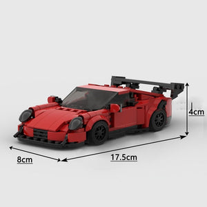 Children's Fashion Simple Racing Super Running Building Blocks Toys