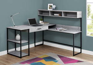 Computer Desk, Home Office, Corner, Storage Drawers, L Shape, Laptop, Contemporary & Modern by Couch.com