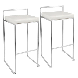 Fuji - Contemporary Stackable Design Barstool by Couch.com