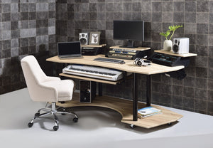 Eleazar Music Recording Studio Desk Wood