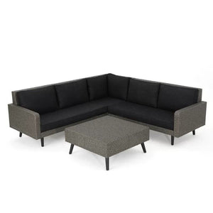 Tahiti - Sofa Set - Black by Couch.com