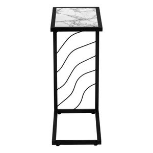 Accent Table, C - Shaped, Contemporary & Modern Convenient Design by Couch.com