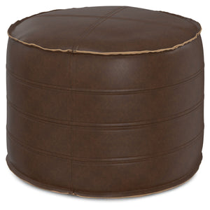 Brody - Round Pouf by Couch.com