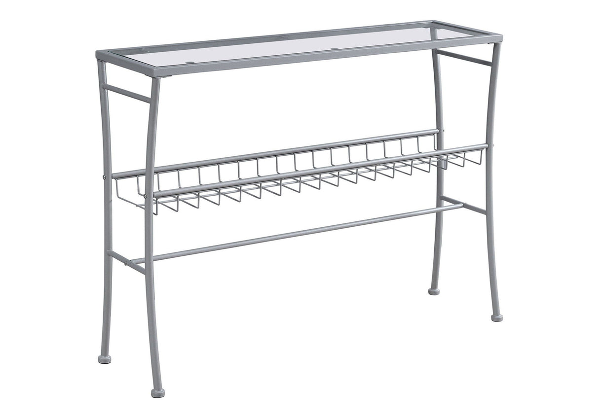 Accent Console Table For Entryway, Contemporary & Modern - Silver by Couch.com