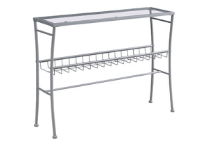 Accent Console Table For Entryway, Contemporary & Modern - Silver by Couch.com