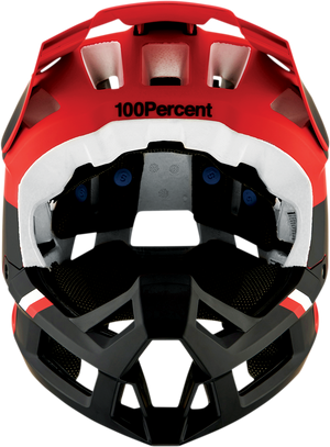 100% Trajecta Helmet - Fidlock - Cargo - Fluo Red - Large 80003-00011