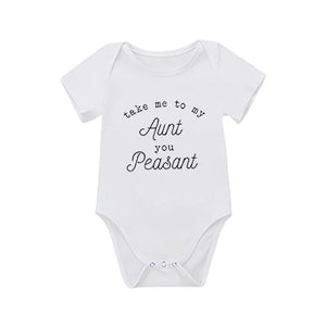 Summer Short Sleeve Baby Romper Bodysuit