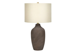 Lighting, Table Lamp, Ceramic, Resin, Contemporary - Gray by Couch.com