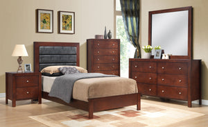 Transitional Modern Design Bed by Couch.com