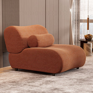 1 Piece Luxury Chenille Fabric Modular Sofa With Spring Cushions & Hidden Legs by Couch.com